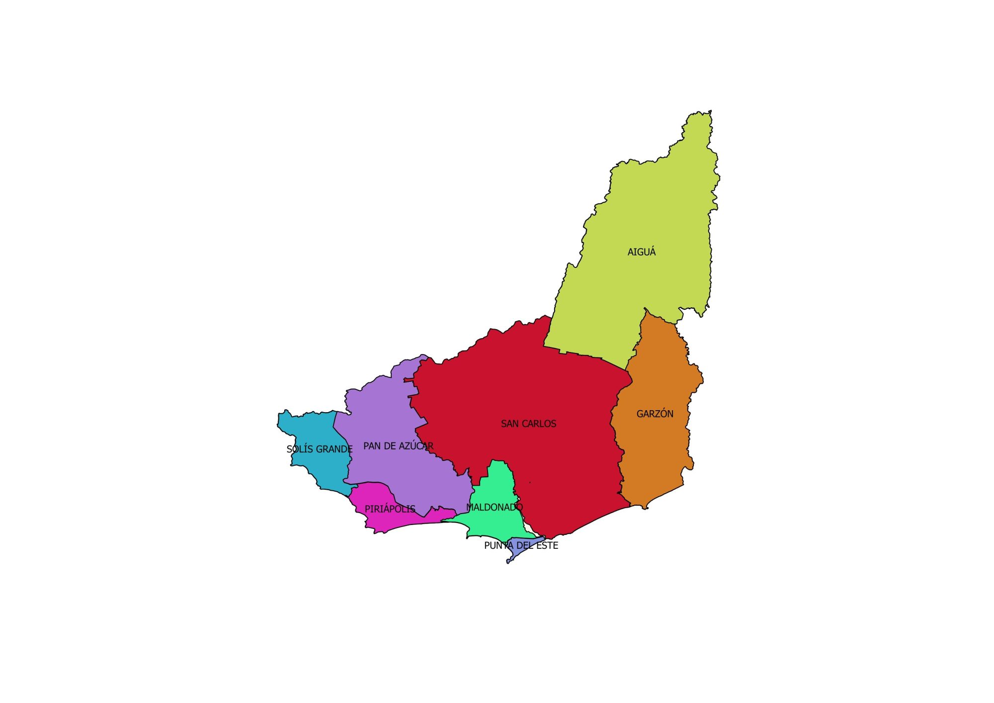 Reglamento interno de Municipios de Maldonado