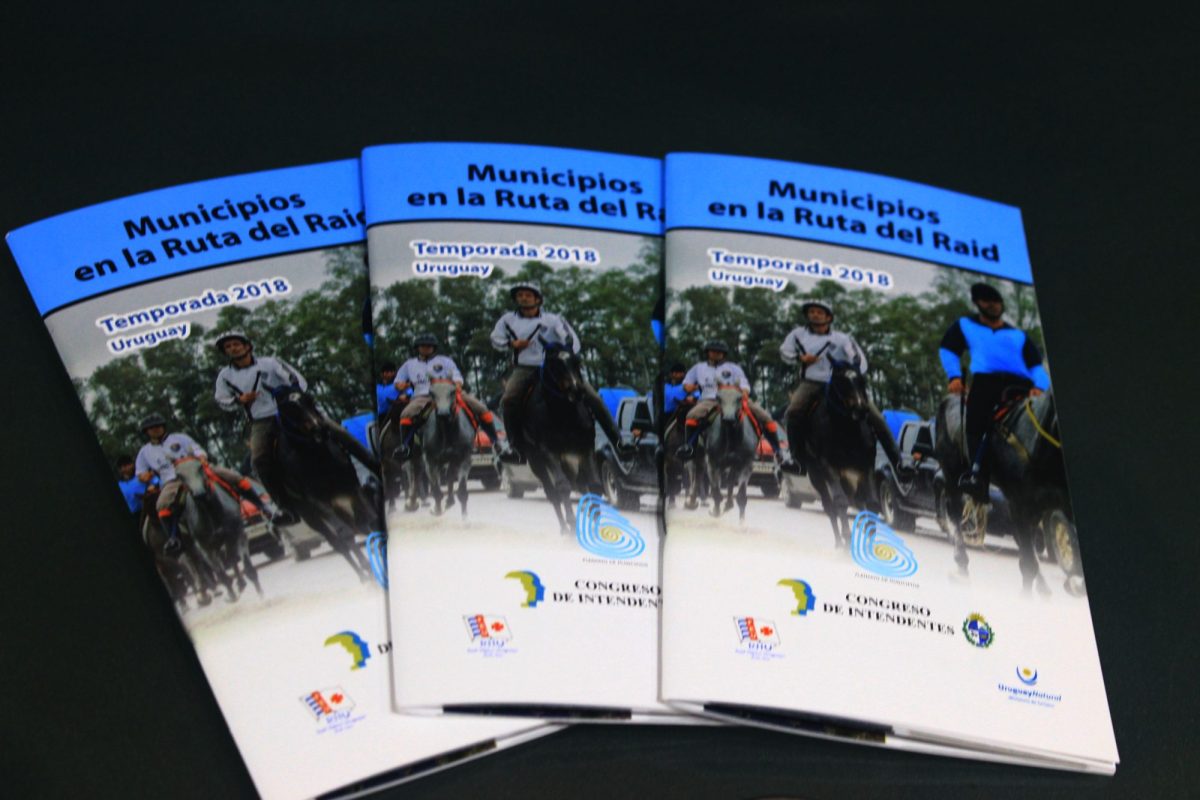 Ejemplares impresos de la revista Municipios en la Ruta del Raid